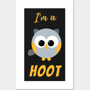 I'm a Hoot - Owl Posters and Art